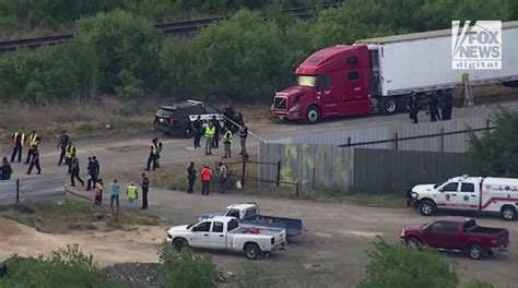 Texas Tractor Trailer Migrant Deaths Tied To Bidens Bad Border