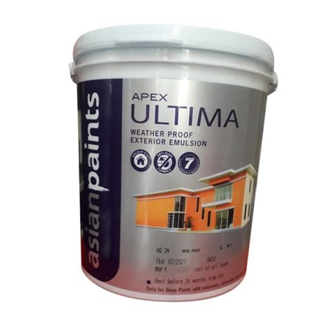 Asian Paints Apex Ultima Weatherproof Exterior Emulsion Paint Ltr