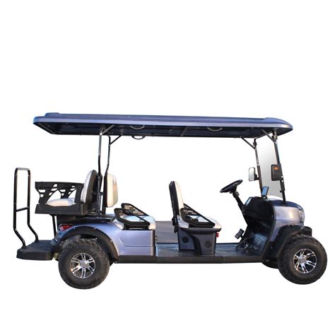 Km Mileage V Lithium Battery Seats Electric Golf Club Car China