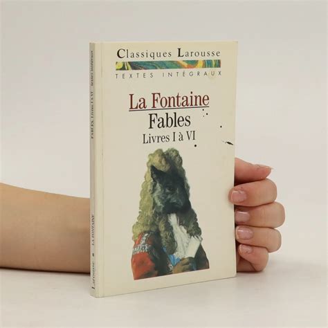 Fables Livres I à VI Jean de La Fontaine knihobot cz