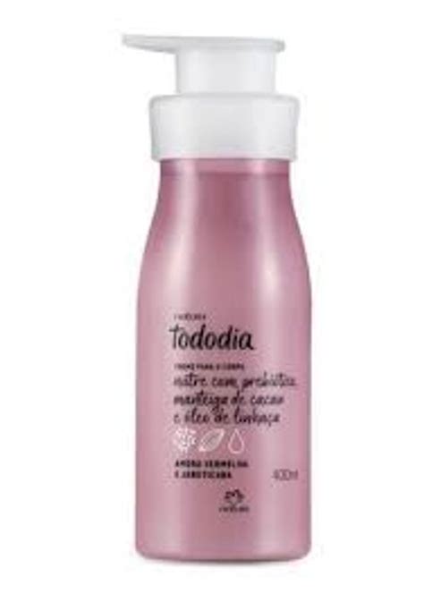 Hidratante Natura Todo Dia Amora Vermelha E Jabuticaba 400ml