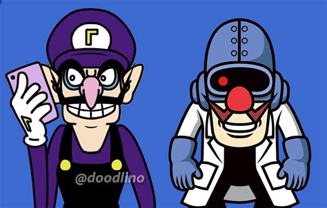 Warioware Waluigi