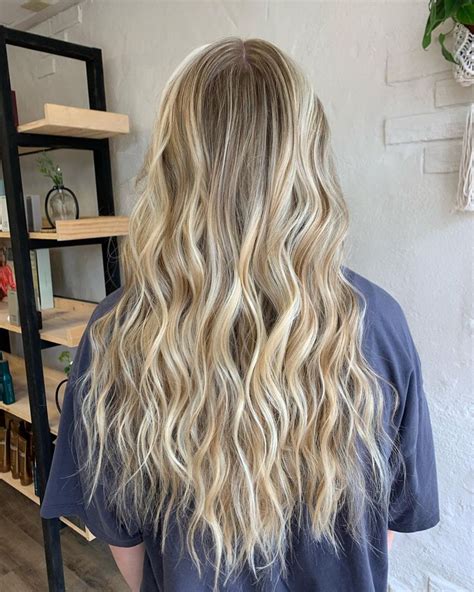 Blended Blonde Balayage Summer Blonde Hair Dirty Blonde Hair With