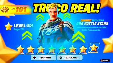 Truco Real Como Subir Niveles Muy Rapido En Fortnite Temporada