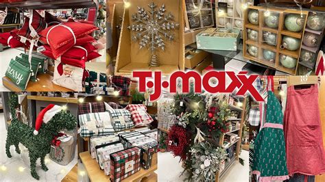 Tj Maxx Christmas Collection Shopping Youtube