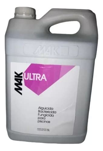 Alguicida Bactericida Fungicida Mak Ultra Para Pileta X 5 Lt MercadoLibre