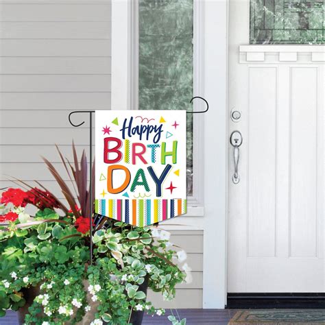 Cheerful Happy Birthday Outdoor Lawn And Yard Home Etsy