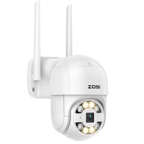 ZOSI 1080p Wi Fi Pan Tilt Security Camera Wireless Surveillance System