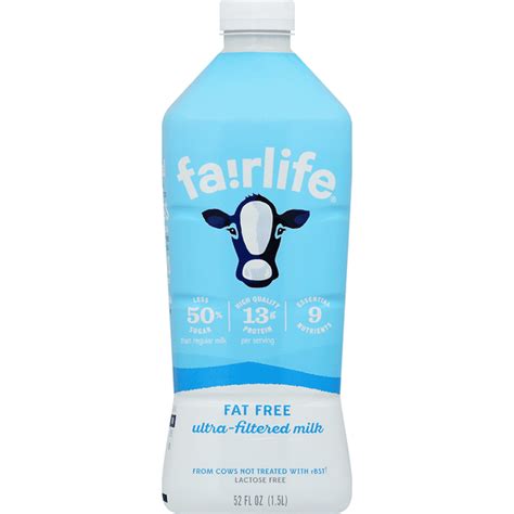 Fairlife Fat Free Ultrafiltered Milk Lactose Free Fl Oz Delivery