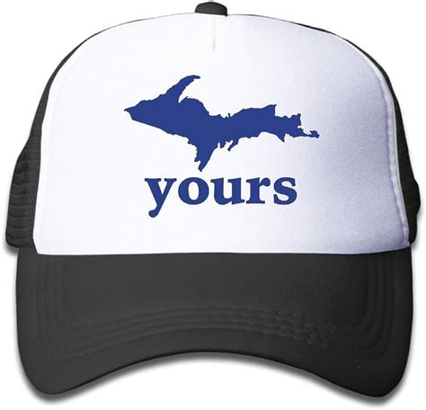 Yooper Upper Peninsula Michigan Kids Adjustable Hat Clothing