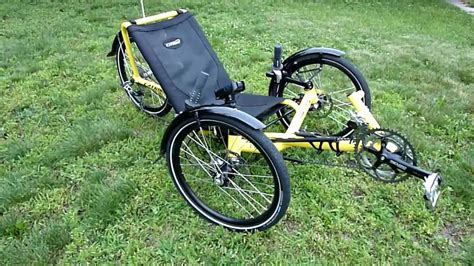 My Recumbent Tadpole Trike Catrike Trail Youtube