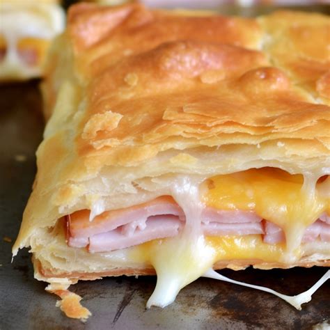 Ham And Cheese Puff Pastry Easy Diy Recipes