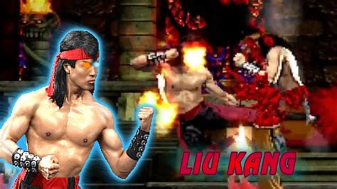 Mortal Kombat Blood Revelation New Liu Kang Demonstration Moves And