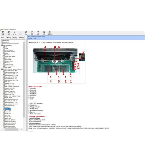 Ecu Repair Software Ecu Modules Repair Pinout Immo Location Including