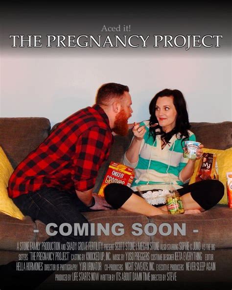 Funny Pregnancy Announcement Movie Poster