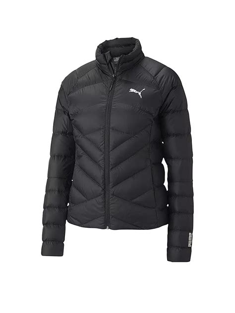 Puma Damen Daunenjacke Pwrwarm Packlite Schwarz