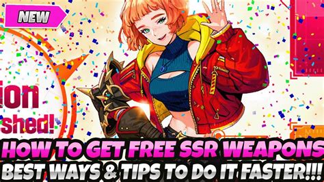 Do This Now How To Easily Get More Free Ssr Weapons Best Ways