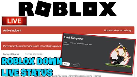 Is Roblox Down Roblox Live Status Youtube