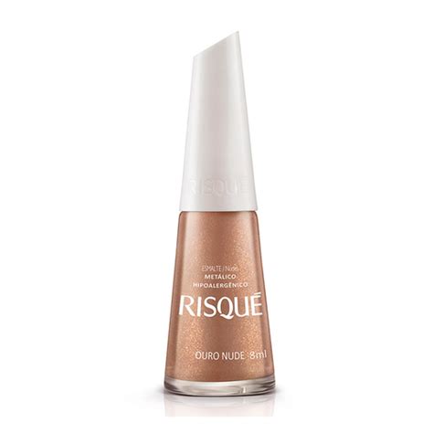 Esmalte Met Lico Risqu Ouro Nude