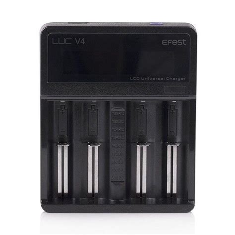 Comprar Carregador LUC V4 LCD - Efest - Aldeia Vape / POD
