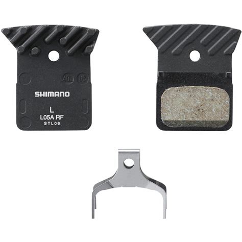 Shimano L A Rf Disc Pads And Spring Alloy Back With Cooling Fins Resin