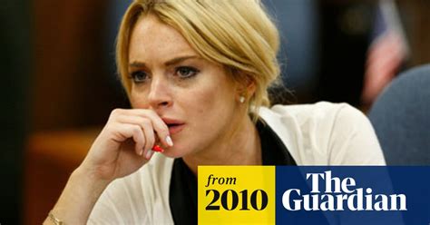 Lindsay Lohan Jailed For Probation Violation Lindsay Lohan The Guardian