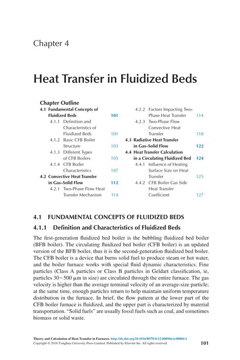 (PDF) Heat Transfer in Fluidized Beds