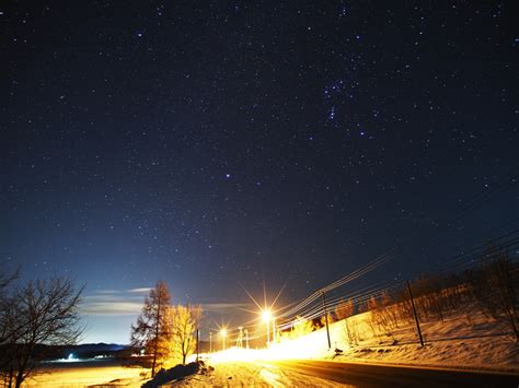 サロマの冬空 By Emudai （id：10159523） 写真共有サイト Photohito