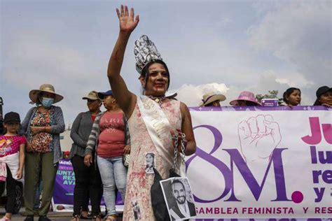 International Womens Day Demonstration In Mexico Queretaro Mexico