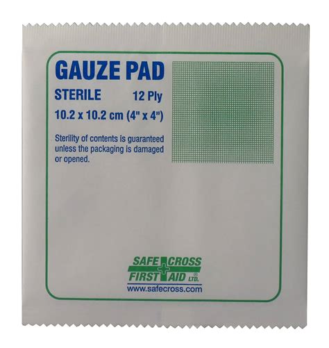 First Aid Gauze Pads Ubicaciondepersonas Cdmx Gob Mx