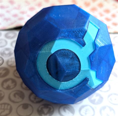 STL file Pokemon Alpha Sapphire Blue Orb 🐉 ・3D printable model to download・Cults