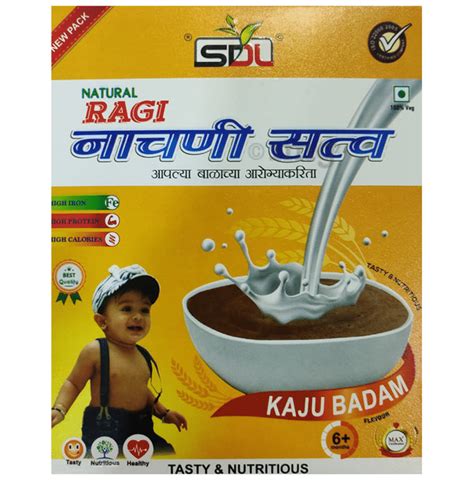 Sdl Natural Ragi Nachni Satva Kaju Badam Buy Box Of Gm Powder At