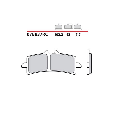 BREMBO CARBON CERAMIC BRAKE FRONT PADS SET 07BB37RC FOR KTM 1290 SUPER