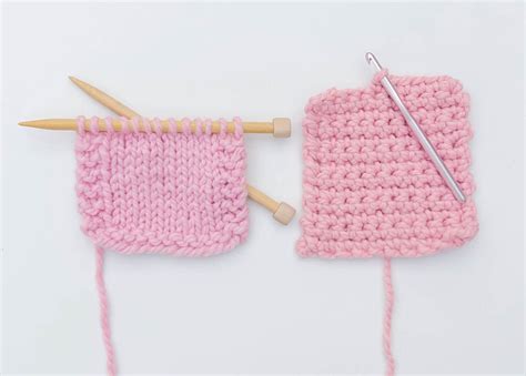 Knitting Vs Crochet 2 Great Beginner Crafts