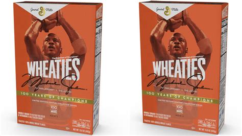 Wheaties Launches New Century Box Featuring Michael Jordan Alongside Collector's Gold Foil Box ...