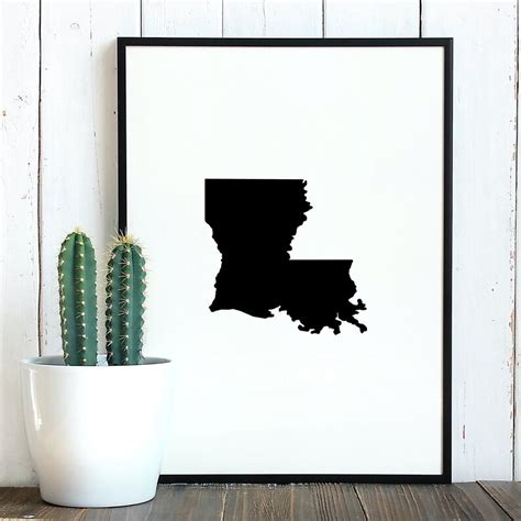 Louisiana Outline Svg Files Louisiana Silhouette Svg Files Louisiana