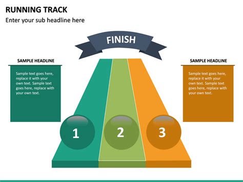 Running Track Powerpoint Template Sketchbubble