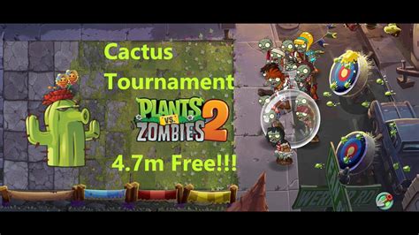 Cactus Tournament Plants Vs Zombies Arena Week S Heath