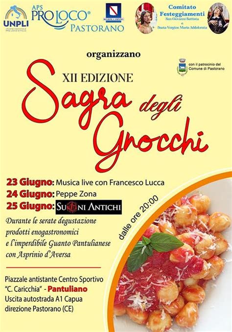 La Sagra Degli Gnocchi A Pastorano Campania