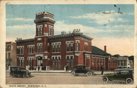 State Armory Newburgh, NY Postcard