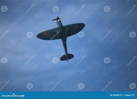 RAF Submarine Spitfire. editorial photo. Image of ww11 - 60490151