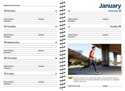 The Complete Runner S Day By Day Log Diary Planner Calendar By