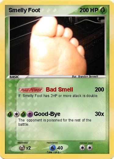 Pokémon Smelly Foot 2 2 Bad Smell My Pokemon Card