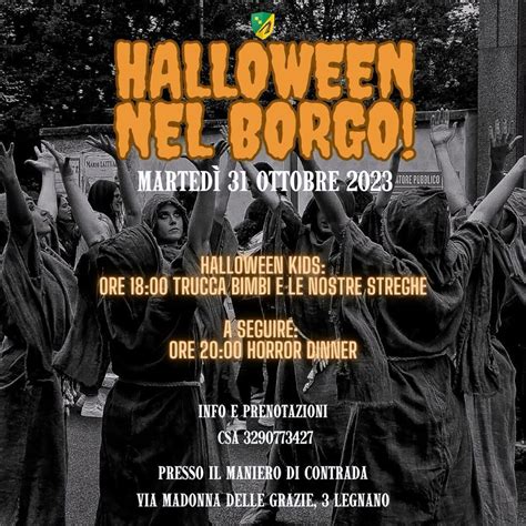 Halloween Nel Borgo Palio Di Legnano