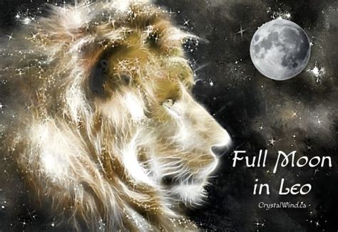 Leo Full Moon Courageous Passion Moon Cycles