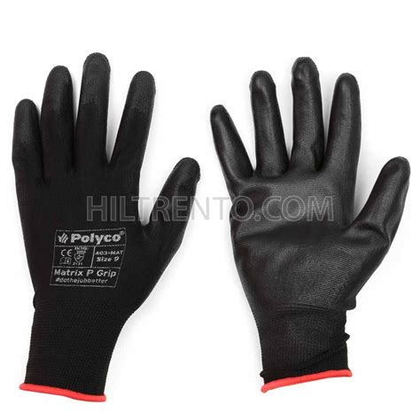 Guantes Seguridad Anticorte Poliuretano Polyco Matrix P GRIP