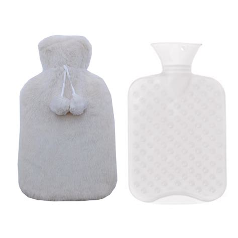 Hot Water Bottle 2 Liter For Pain Relief Menstrual Cramps Neck And Shoulders Hot Cold