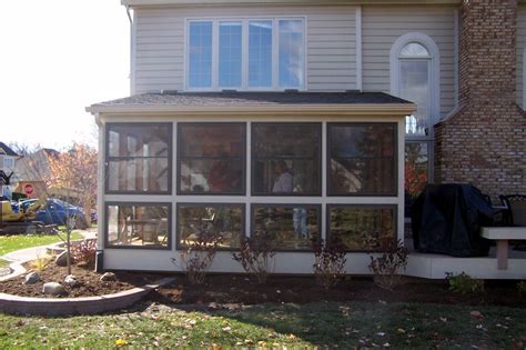 Southeastern Michigan Screened Porches Enclosures And Sheds Photo Gallery By Gm Construction In