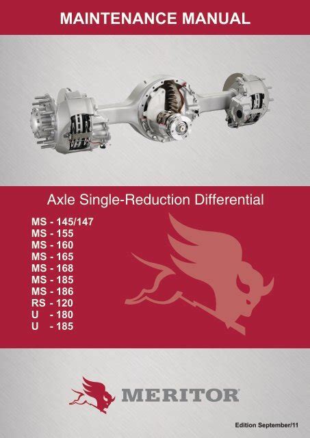 Meritor Axle Identification