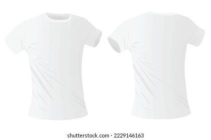 White T Shirt Vector Illustration Stock Vector (Royalty Free ...